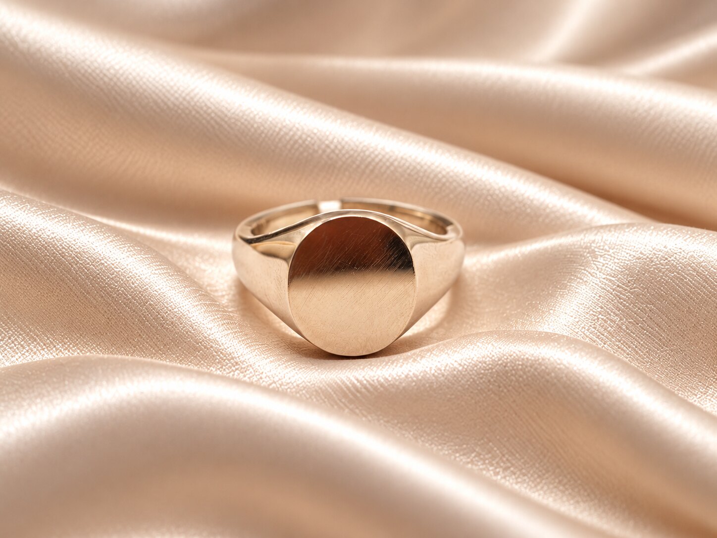 Platinum Signet Ring