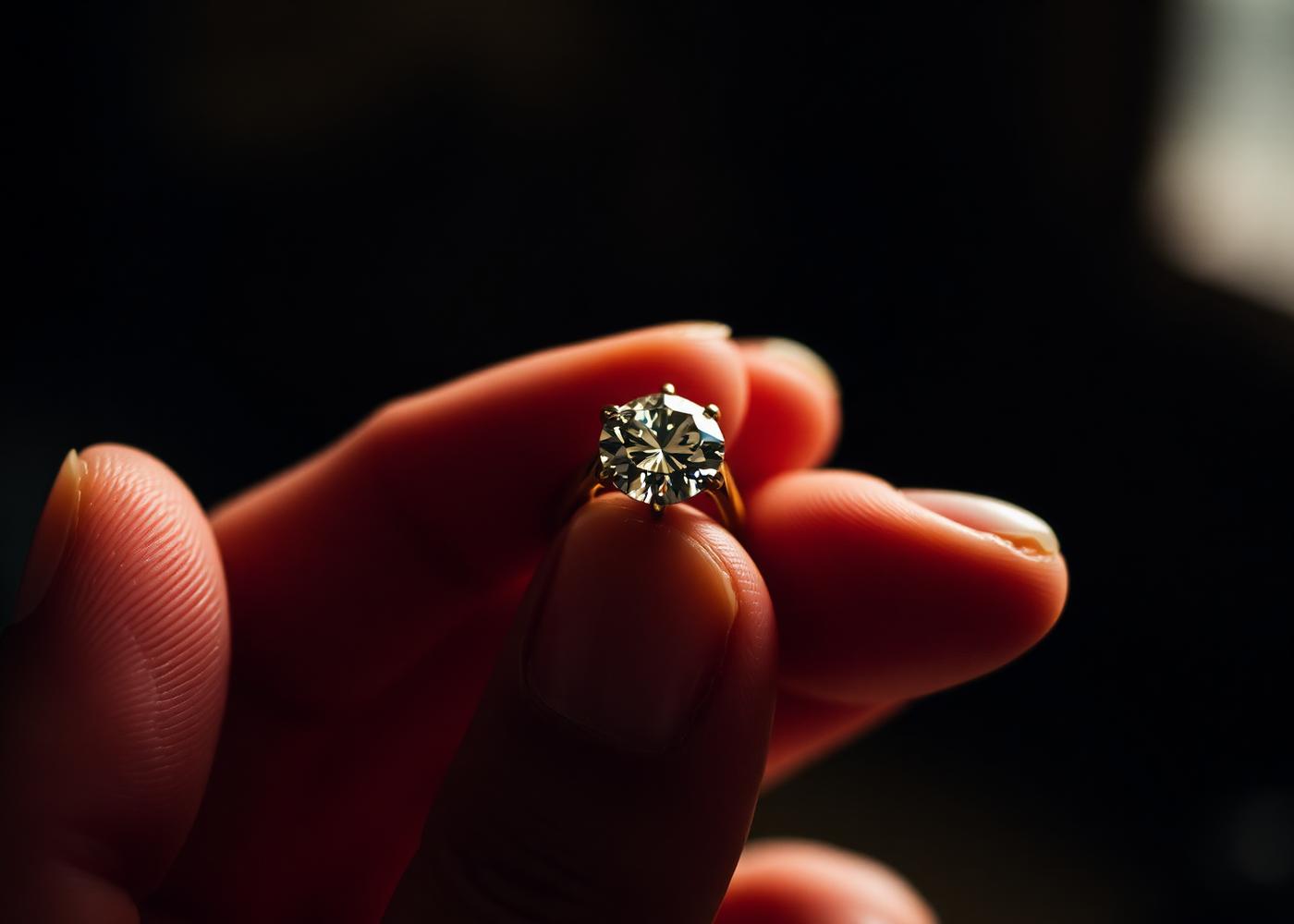 Old European Cut Solitaire, c.1940, later shank