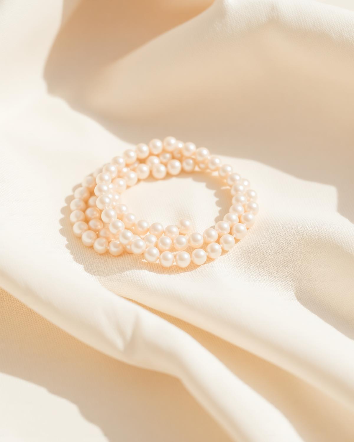 Two-Row Cultured Pearl Necklace, c.1955